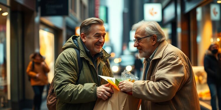 the kindness of a stranger